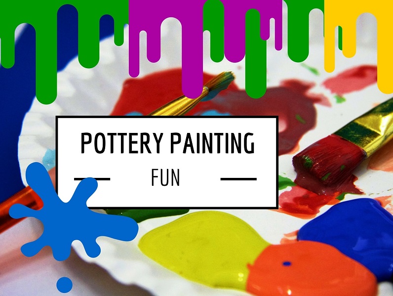 Pottery Painting Saturday 7th October 10:30am to 3pm at the cafe